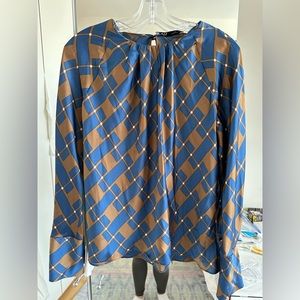 Zara patterned blouse